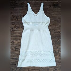 NWT Alp N Rock+ Crocheted Dress Tank Top Cream Mid length